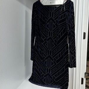 Brand new Vince Camuto velvet burnout dress!